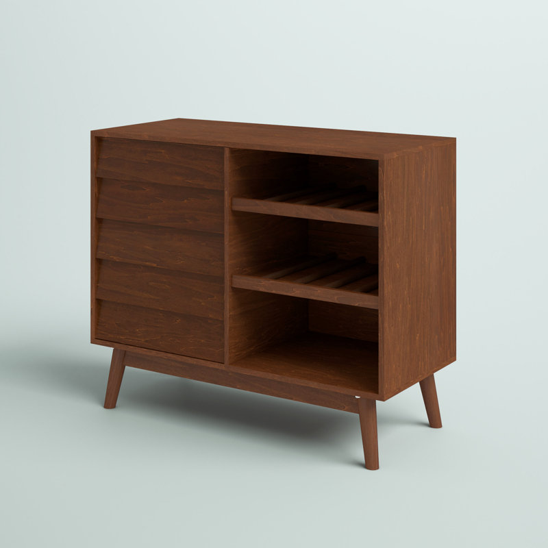 Brumley 36'' Bar Cabinet, Walnut