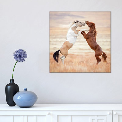 Collection Of Horses VIII by PHBurchett - Wrapped Canvas Print