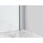 Belmore GS 48.25" - 49.25" W x 72" W Hinged Frameless Shower Door-105474724-105474722