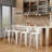 Metal Counter And Bar Stools-632669559-631816021