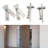 5.11" H x 0.98" W Spring Pair Door Hinges