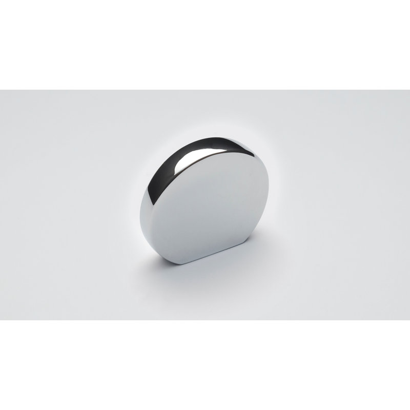 Minya 40mm Diameter Circle Knob Multipack, Polished Silver