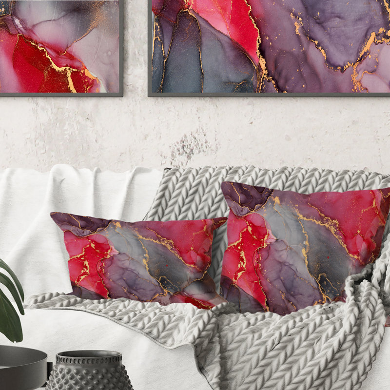Coussin Red, 16 po x 16 po
