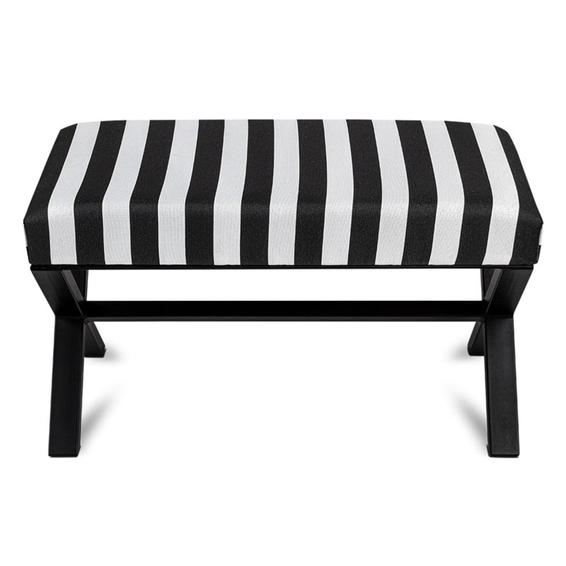 Ermonela Velvet Upholstered Bench, H40 x W100 x D30cm