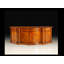 Handcrafted Italian Burl Wood Serpentine Sideboard