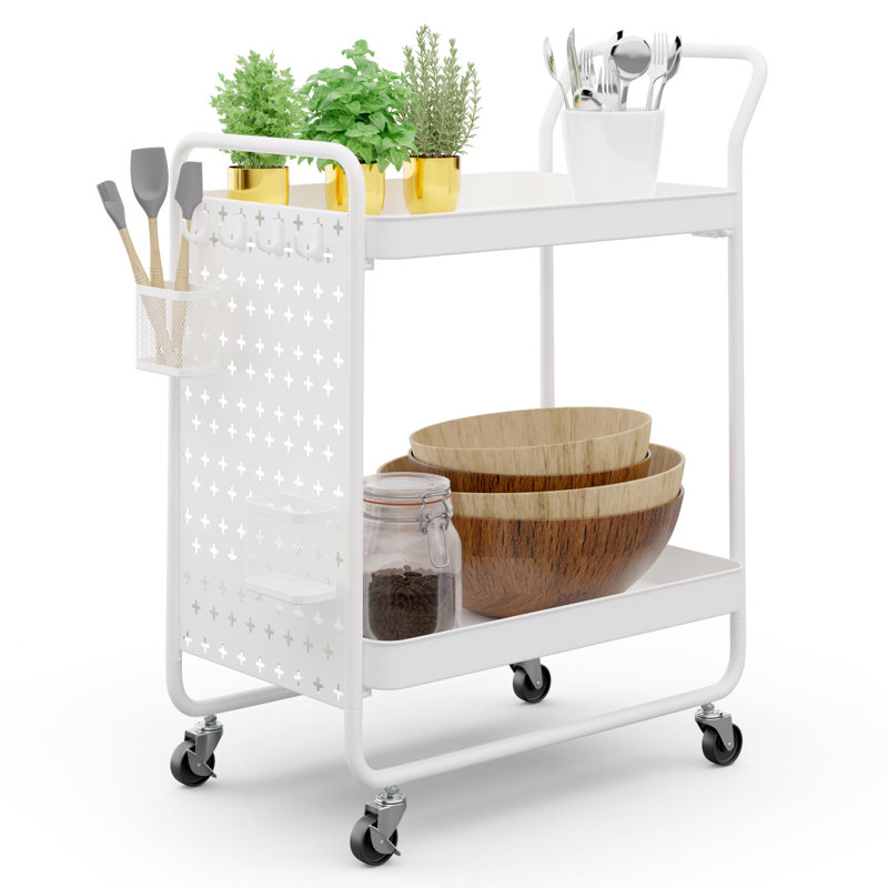 Wood Bar Cart