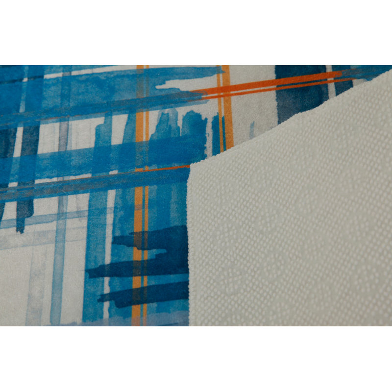 Premium Hall Carpet, 3D Digital Printed, 39.4 x 59.1 Inches | 100% Polyester, Antibacterial, Non-Slip Underside | Pile Height: 0.04 Inches, Machine Washable, Ideal for Living Room & Entryway Decor