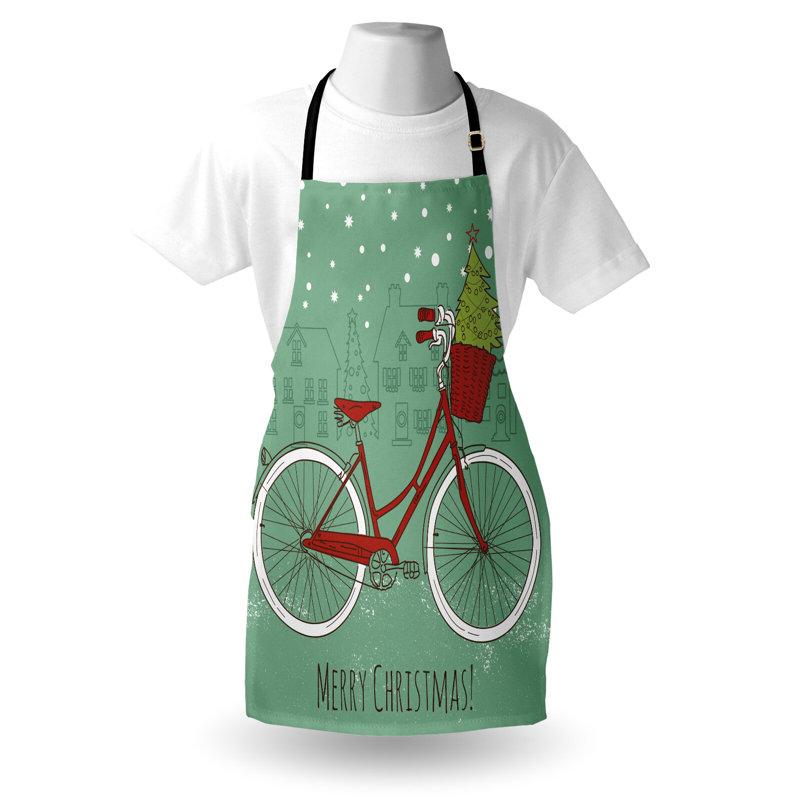 No Pattern Bib Apron