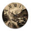 Horloge murale en bois massif Novello-819737465
