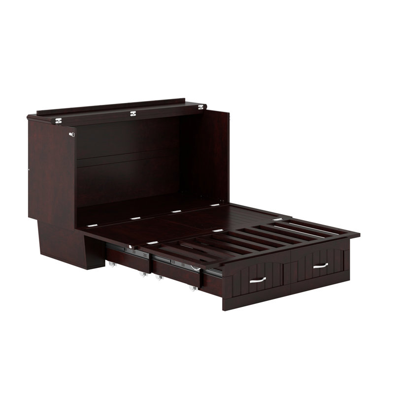 Kindig Murphy Platform Bed, Espresso, Full/Double