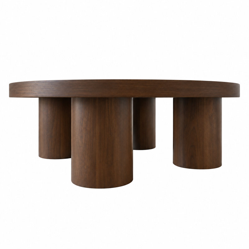 Baume Coffee Table, Brown