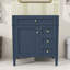 Meuble-lavabo élégant avec tablettes et tiroirs réglables-1579370699