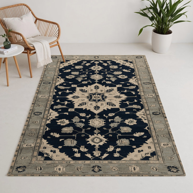 Tapis gris intérieur et extérieur surteint, Rectangulaire 3 pi x 5 pi