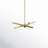 Reseda 6 - Light Dimmable Sputnik Modern Linear Chandelier-416872414