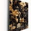 Horloge murale moderne Tropical Leaf Serenade I - Floral Leaves-471514601