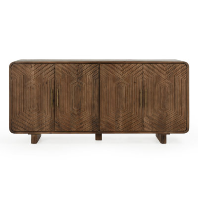 Holmes 78'' W Solid Wood Sideboard