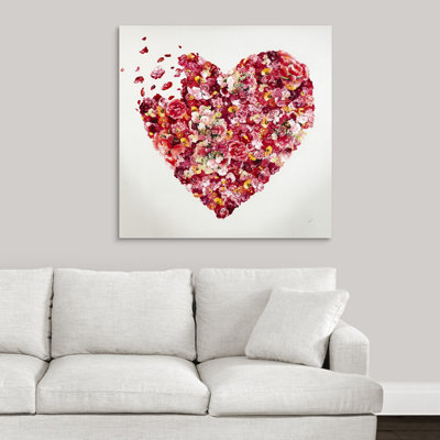 " Pieces Of My Heart " by Sydney Edmunds Painting Print