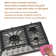 CASAINC Ge 30'' Silver Natural Gas Cooktop with 5 Burners