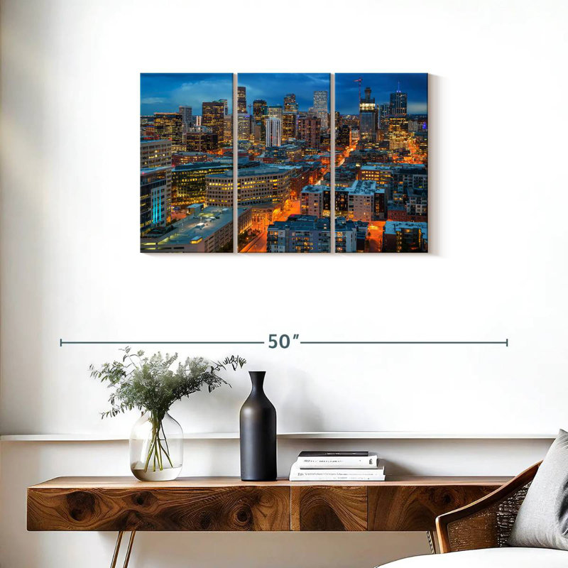 Nicci Denver Blue Hour, H 20 po x l 33 po