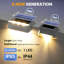 Stainless Steel Solar Powered Step Light Pack-118110012-118110013