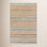 Murrayville Gray Blue Flatweave Striped Jute Rug