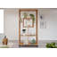 Villanders 200 cm H x 100 cm W Solid Wood Geometric Bookcase-41159459