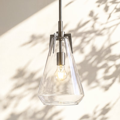 1-Light Modern Single Pendant with Adjustable Height