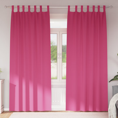 Curtains With Curtains 2 Pcs Polyester