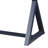 Charcoal Finish Console Table