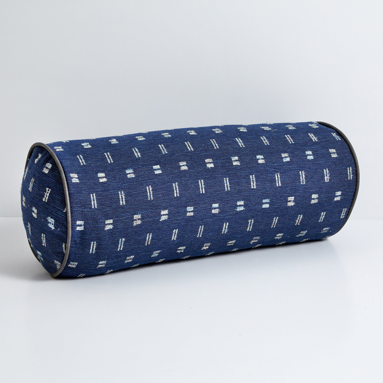 Zisper Geometric Throw Pillow, 20" W x 8" D, Blue