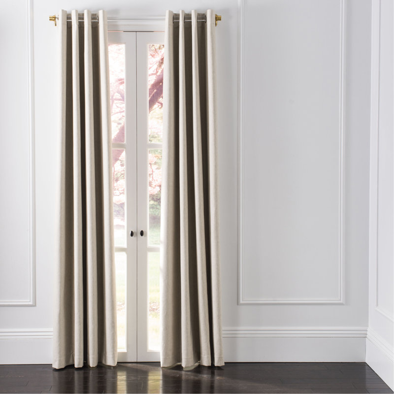 Lipinski Room Darkening Curtain Single Panel, 96" L x 52" W