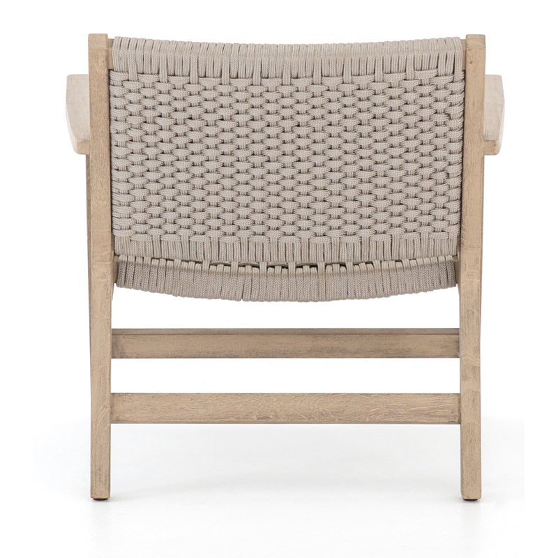 Outdoor Lounge Chair, Brown/Brown