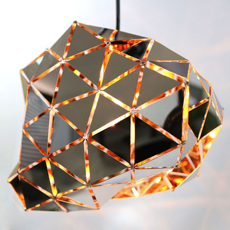 1 - Light Unique/Statement Pendant, 30cm H x 30cm W x 30cm D