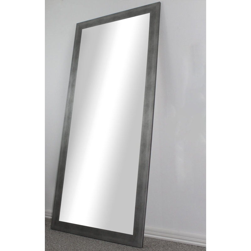 Miroir Delmi, H 70,5 po x l 31,5 po, Argent