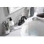Robinet de lavabo de salle de bain central à deux poignées Kree Arc avec ensemble de drain - Bronze huilé-92300302