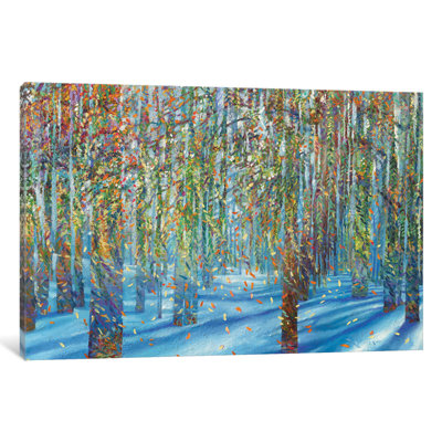 Iris Scott - Snow Fall, reproduction d'art sur toile tendue