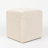 Square Upholstered Ottoman With Solid Wood Frame-89525814