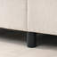 Canapé modulaire polyvalent avec repose-pieds, coussins amovibles et rangement pour accoudoirs pour plus de confort et de commodité-107770640