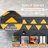 VEVOR Plastic 12.6'' L Threshold Ramp
