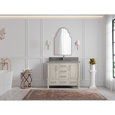 Aberdeen 42'' Single Bathroom Vanity with Top