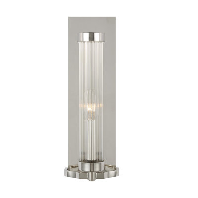 Steel Corner Wall Light