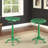 Enos Iron Adjustable Height Counter Stool with Iron Frame-833835172