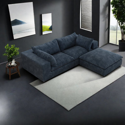 Cloud Fabric Sofas, Deep Seat, Modern Modular, Living Spaces