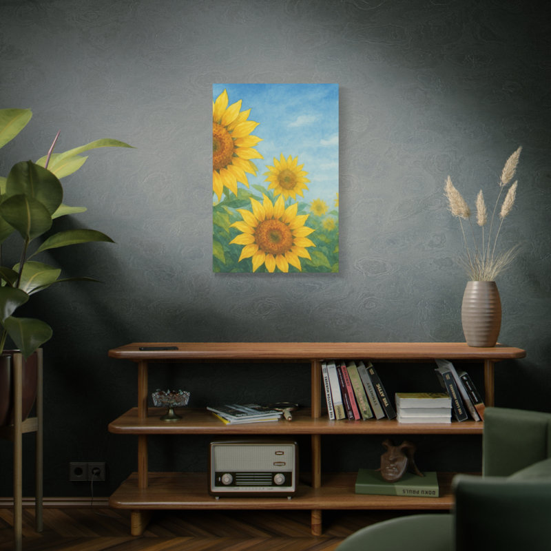 Aaroon Single Picture Frame Print on Canvas, 91.44 cm H x 60.96 cm W