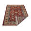 Tapis d'intérieur rectangulaire oriental noué à la main, en soie et laine rouge crème, fait à la main-681275572