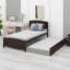Lit plateforme avec lit gigogne-738194007