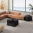 Irregular Pentagon Nesting Coffee Table Set-360005993