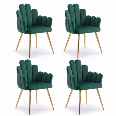 46.5cm H Velet Upholstered Armchair