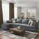 Manusite L-Shaped Reversible Modular Sectional Couch with Storage Ottoman