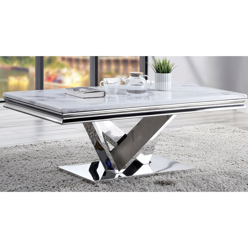 Table basse à piédestal Hegg